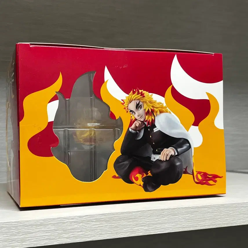 [BUNJANG] Kyojuro Rengoku Tenohira Chokonose Figure Bundle Set / 렌고쿠 테노히라 손바닥 피규어 초코노세 일괄