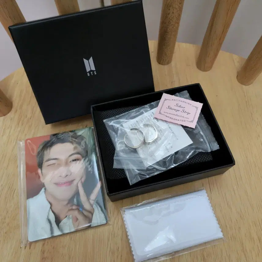 [BUNJANG] BTS Logo Silver Ring / BTS rogo silver ring 로고 은반지