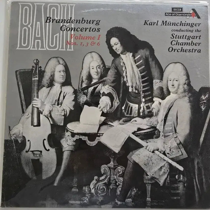 [BUNJANG] Bach Brandenburg Concertos LP / 바흐 브란 데부르크 협주곡 LP/ Bach: Brandenburg Concertos Volume / NM-