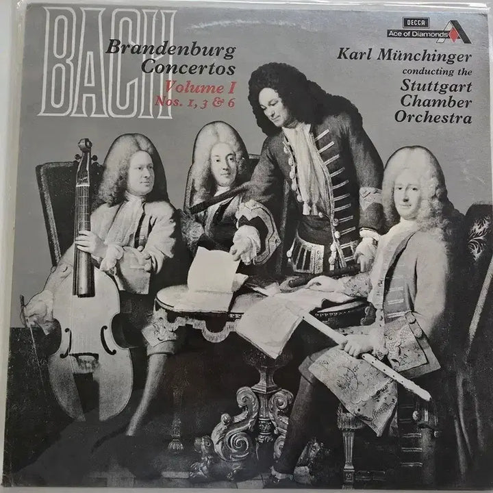 [BUNJANG] Bach Brandenburg Concertos LP / 바흐 브란 데부르크 협주곡 LP/ Bach: Brandenburg Concertos Volume / NM-