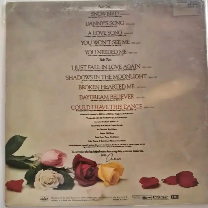 [BUNJANG] Anne Murray Anne Murray&