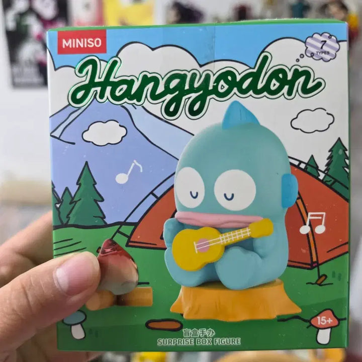 [BUNJANG] Hangyodon Camping Series Figure Set (4 Types) / 한교동 캠핑시리즈 피규어 4종