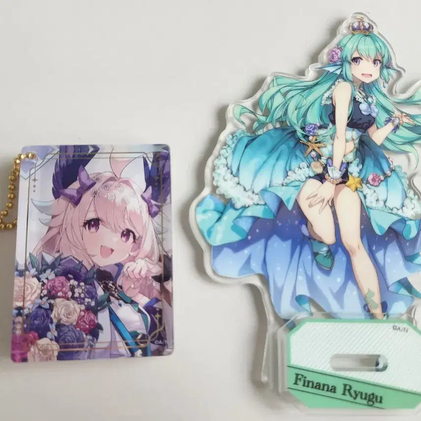 [BUNJANG] Nijisanji EN Enna Alouette Acrylic Block, Pinana Ryugu Acrylic Stand / 니지산지en 에나 알루에트 아크릴 블럭,피나나 류구 아크릴 스탠드