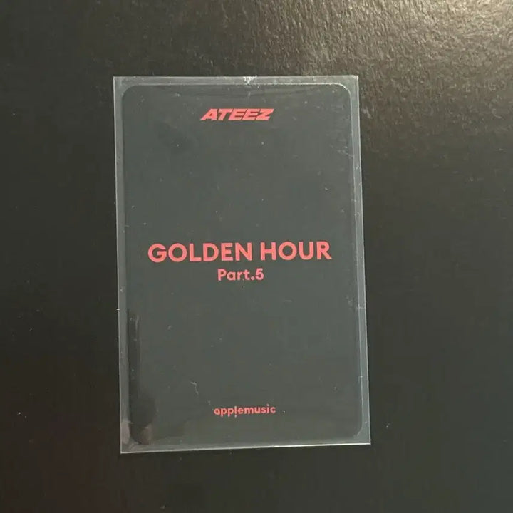 [BUNJANG] ATEEZ GOLDEN HOUR : Part.5 Jongho Lucky Draw Photocard / 에이티즈 골든아워5 애플뮤직 어머나 종호 포카