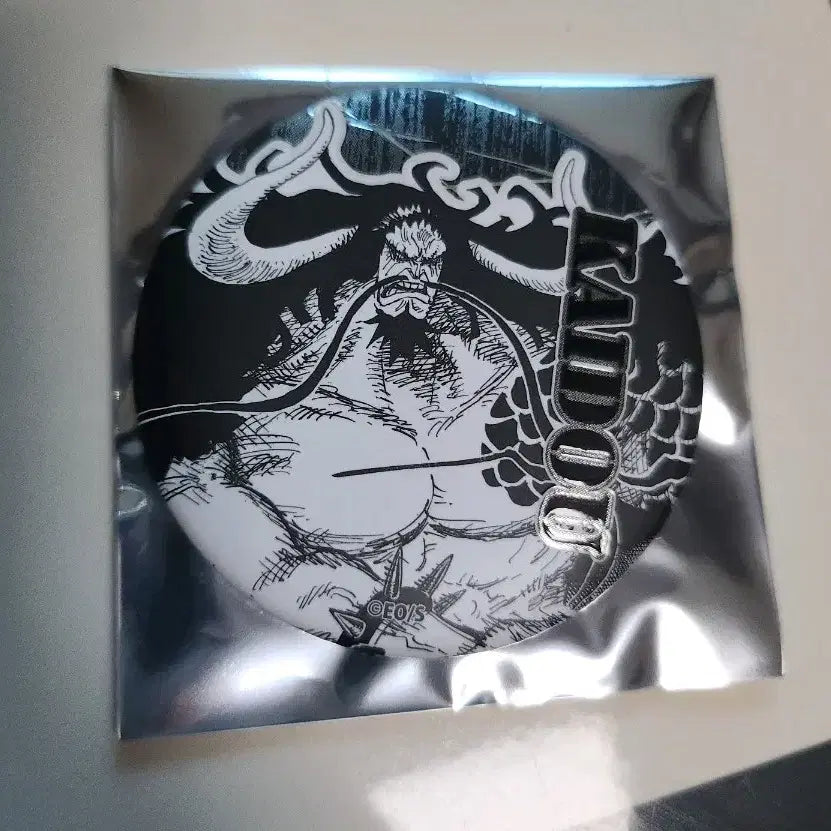 [BUNJANG] One Piece Kaido Cel Can Badge / 원피스 카이도우 캔뱃지