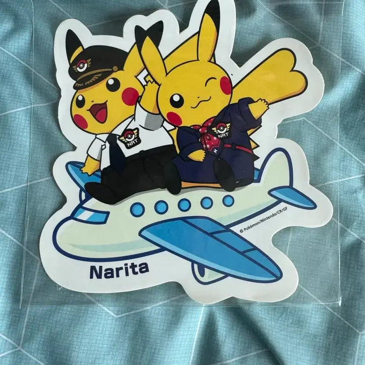 [BUNJANG] Pokemon Pikachu Narita Airport Sticker (Sealed) / 포켓몬스터 피카츄 나리타공항 스티커 미개봉