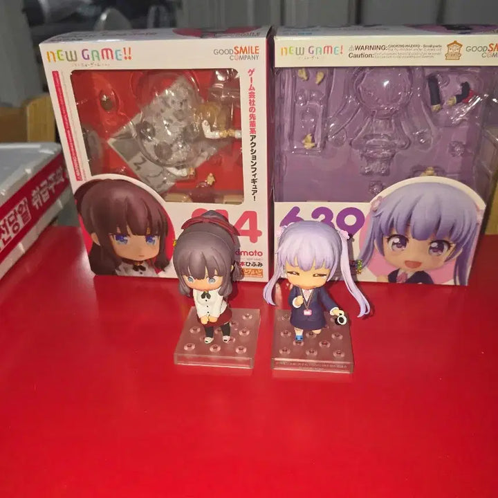 [BUNJANG] New Game Aoba Suzukaze &amp; Hifumi Takimoto Nendoroid Set / 뉴게임 아오바, 히후미 넨도로이드 일괄판매