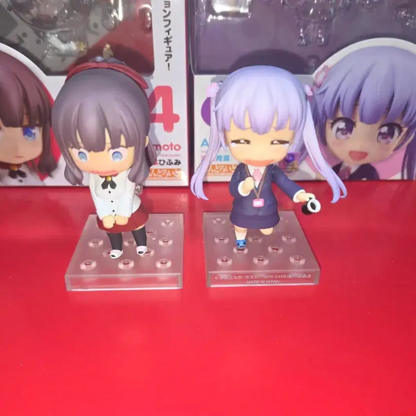 [BUNJANG] New Game Aoba Suzukaze &amp; Hifumi Takimoto Nendoroid Set / 뉴게임 아오바, 히후미 넨도로이드 일괄판매