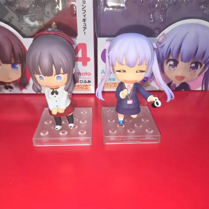[BUNJANG] New Game Aoba Suzukaze &amp; Hifumi Takimoto Nendoroid Set / 뉴게임 아오바, 히후미 넨도로이드 일괄판매