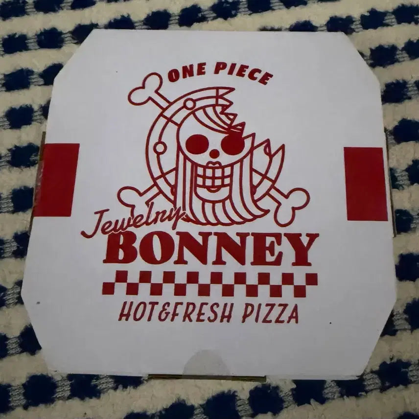 [BUNJANG] One Piece Jewelry Bonney Pizza Pouch Mugiwara Shop Jump Shop / [개봉/새상품] 원피스 쥬얼리보니 피자 파우치 무기와라샵 점프샵