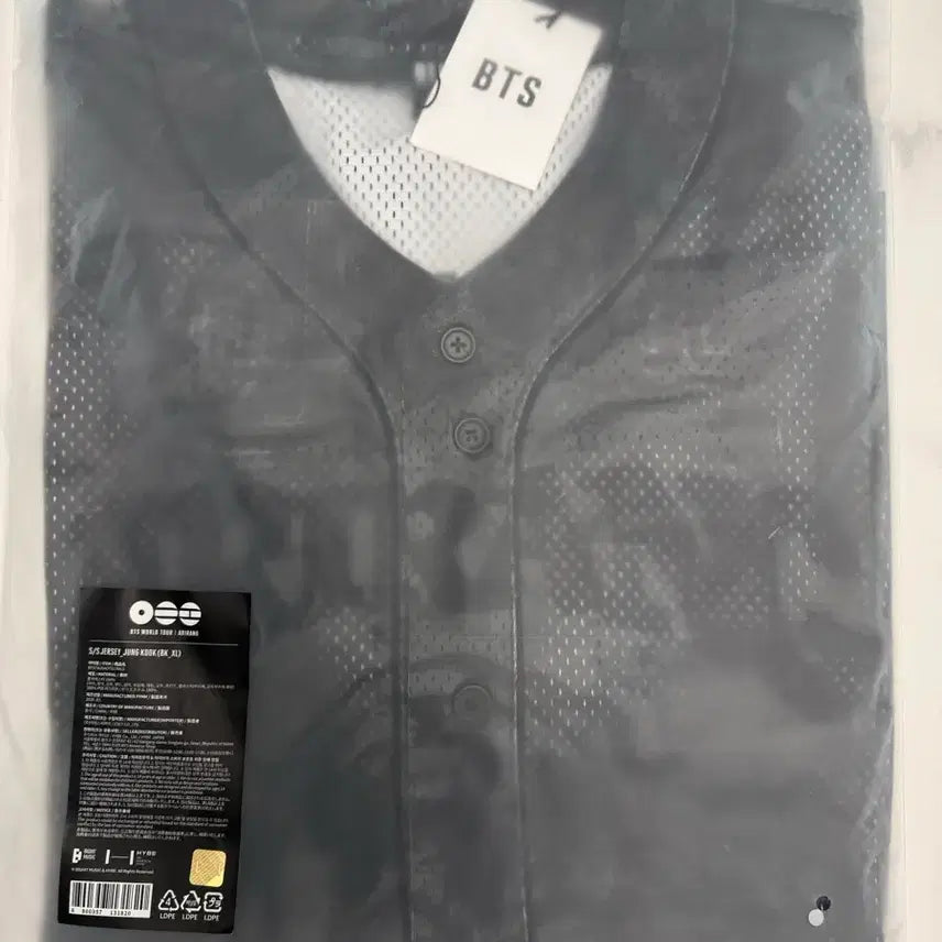 [BUNJANG] BTS Jungkook Arirang Tour Jersey Uniform XL / (미개봉 새상품) BTS 방탄소년단 아이랑 투어 저지 유니폼 정국 XL