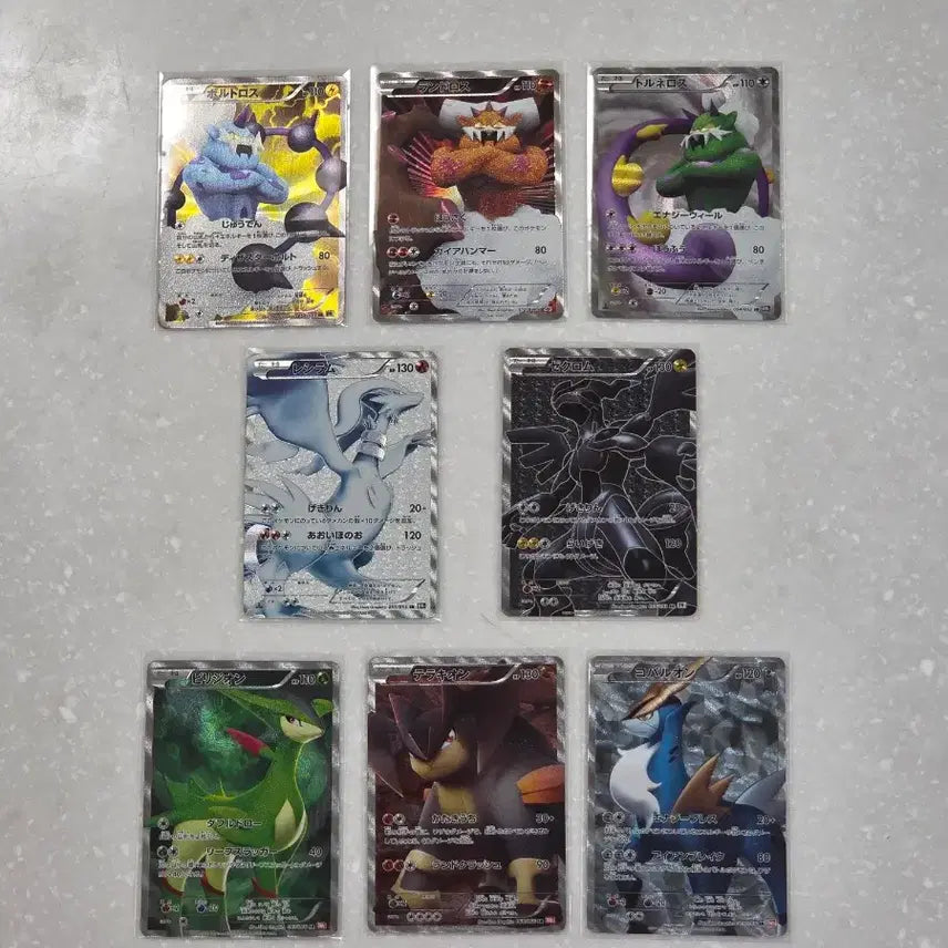 [BUNJANG] Pokemon Card BW Series Legendary Pokemon SR Bundle Set (Japanese Edition) / (일판) 포켓몬카드 bw 시리즈 전설포켓몬 sr 일괄