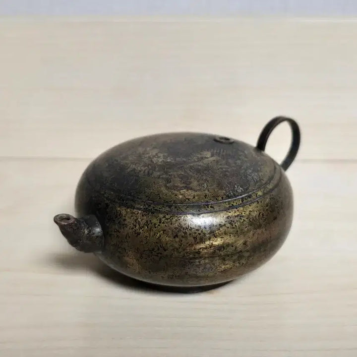 [BUNJANG] Antique Bronze Ink Stone Set / 고풍스러운 동 연적