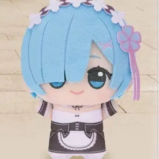 [BUNJANG] Re:Zero Ram Chibi Nui Plush / 리제로 렘 치비누이