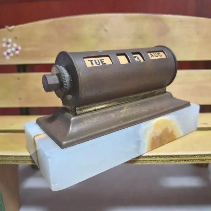[BUNJANG] Vintage Park Sherman Drum Perpetual Calendar / 빈티지  파크샤먼 드럼식 퍼페추얼 캘린더