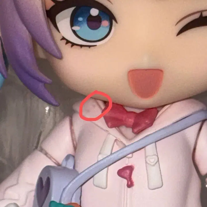 [BUNJANG] Nendoroid Chouten Casual Wear Figure with Macaron &amp; Good Smile Company Bonus Parts / 특전포함 니디걸 오버도즈 초텐 사복 넨도로이드 피규어