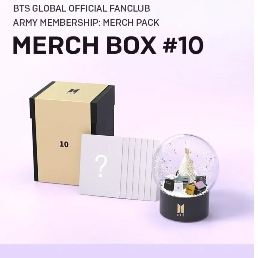 [BUNJANG] BTS Merch Box 