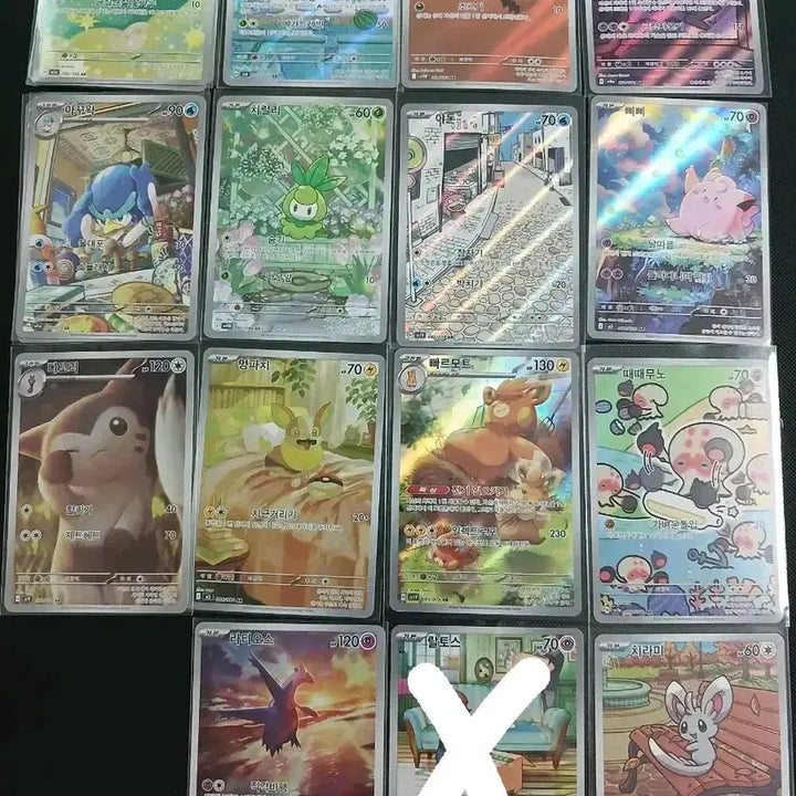 [BUNJANG] Pokemon Card Set AR Cards / 포켓몬 카드 주류ar 모음 새게시물