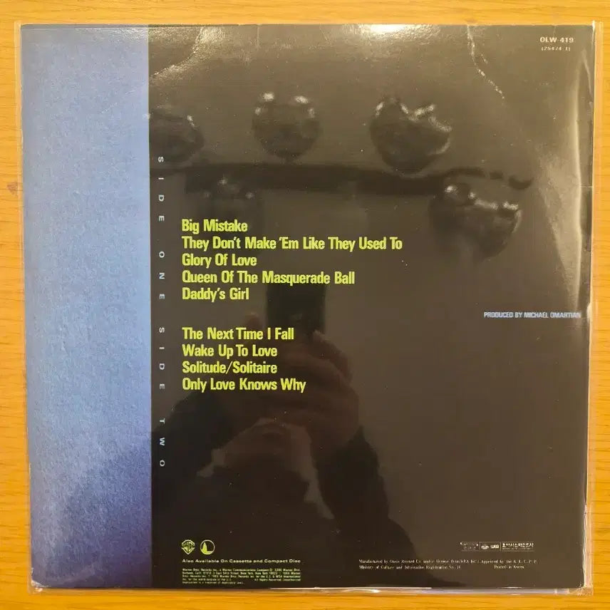[BUNJANG] Peter Cetera LP / Peter cetera lp