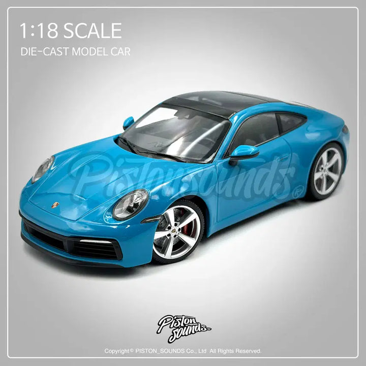 [BUNJANG] Minichamps 1:18 Porsche 992 Carrera 4S Blue Diecast / MINICHAMPS 미니챔프 1:18스케일 포르쉐 992 카레라4S 블루 다이캐스트