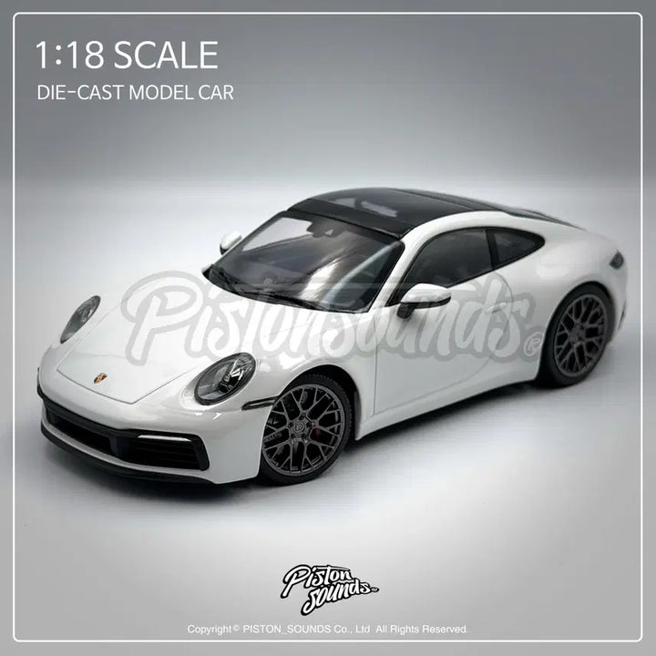 [BUNJANG] Minichamps 1:18 Scale Porsche 992 Carrera 4S White Diecast / MINICHAMPS 미니챔프 1:18스케일 포르쉐 992 카레라4S 화이트 다이캐스트