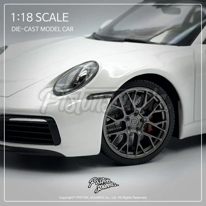 [BUNJANG] Minichamps 1:18 Scale Porsche 992 Carrera 4S White Diecast / MINICHAMPS 미니챔프 1:18스케일 포르쉐 992 카레라4S 화이트 다이캐스트
