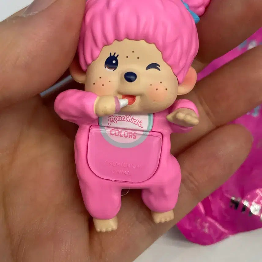 [BUNJANG] Monchhichi Hipper Colors Wink Berry Pink / 몬치치 히퍼 컬러즈 윙크 베리핑크 가격내림x