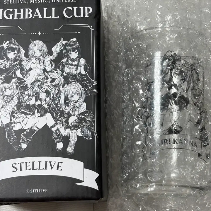 [BUNJANG] Stellive Milky Way Kanna Yumemi Highball Glass / 스텔라이브 밀키웨이 칸나유니 하이볼 글라스