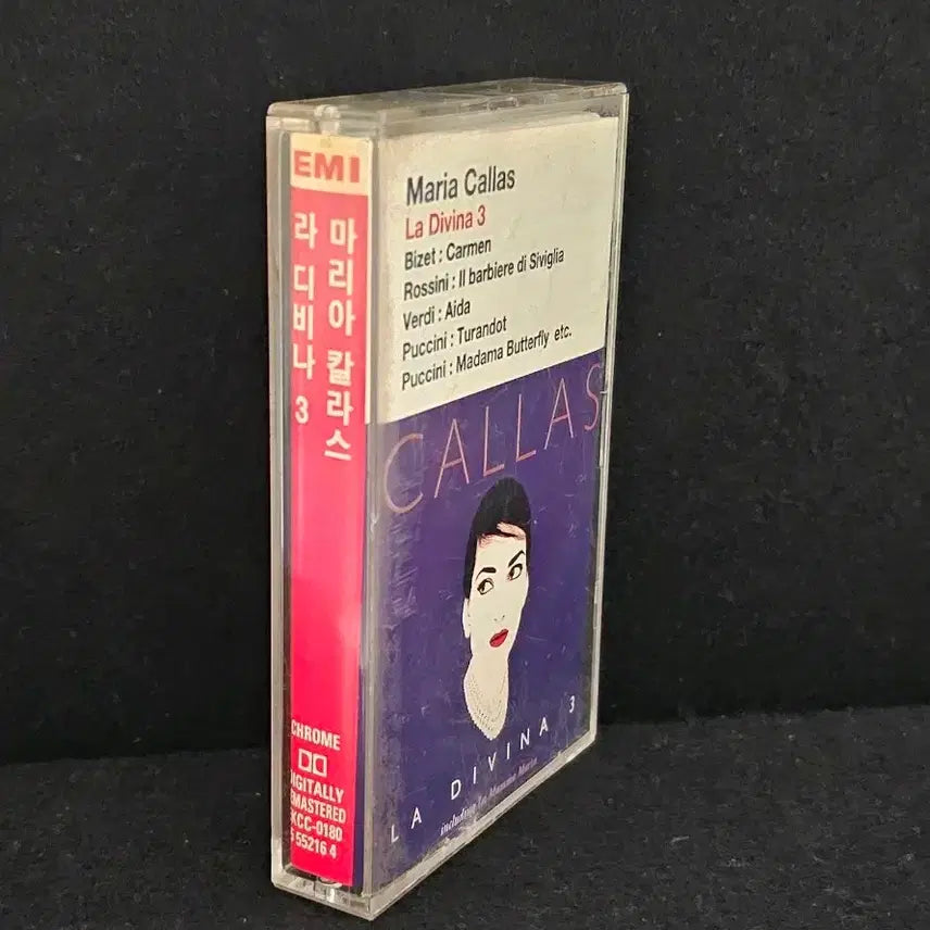 [BUNJANG] Maria Callas La Divina 3 Cassette Tape Set / 마리아 칼라스 La Divina 3 카세트 테이프
