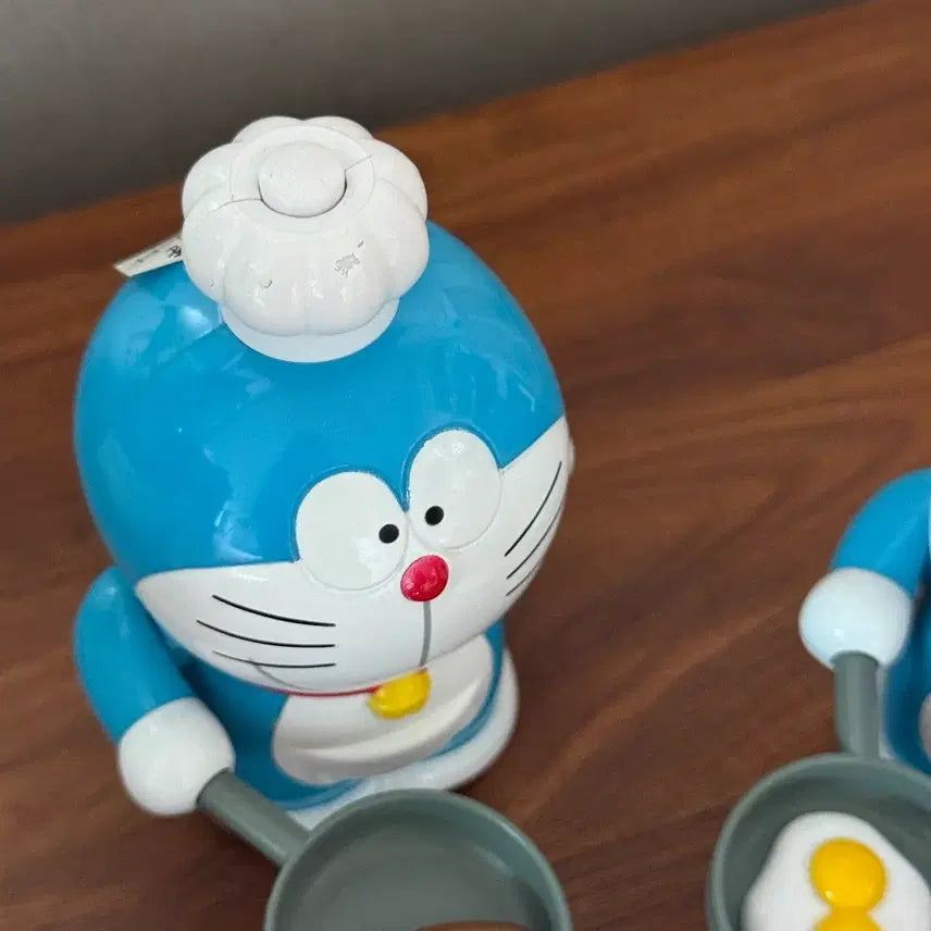 [BUNJANG] Vintage Classic Chef Doraemon Toy Figure / 빈티지 고전 요리사 도라에몽 장난감 피규어
