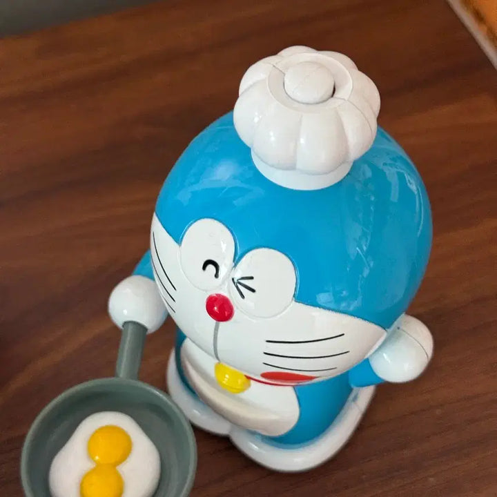 [BUNJANG] Vintage Classic Chef Doraemon Toy Figure / 빈티지 고전 요리사 도라에몽 장난감 피규어