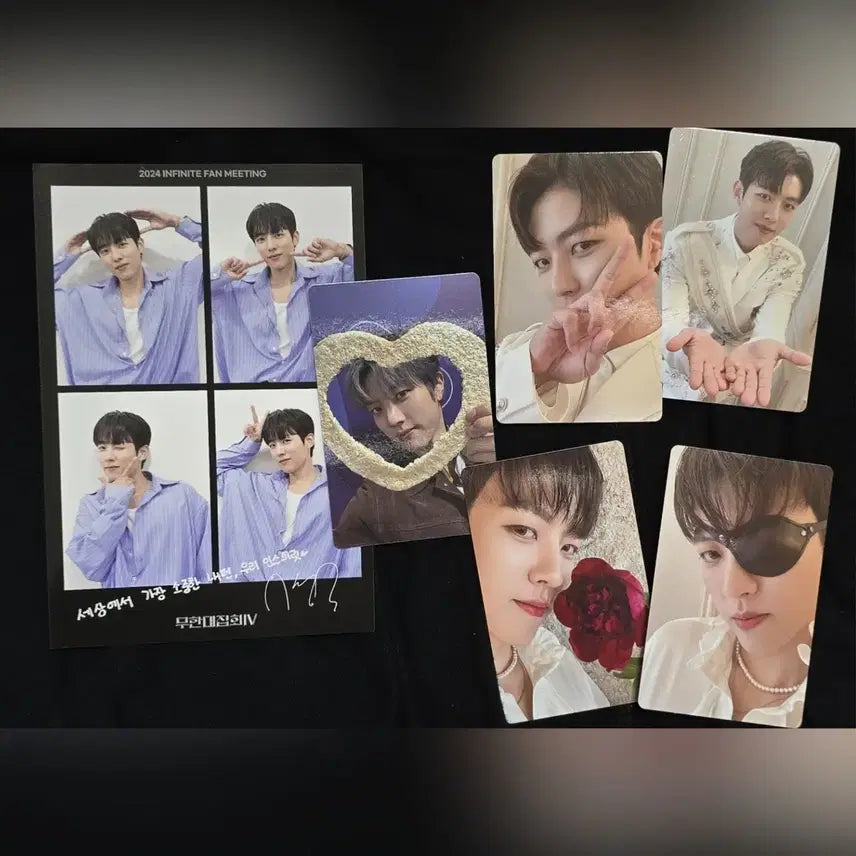 [BUNJANG] INFINITE Sungyeol Photocard &amp; Life Four Cuts Set / 인피니트 이성열 성열 포토카드 인생네컷