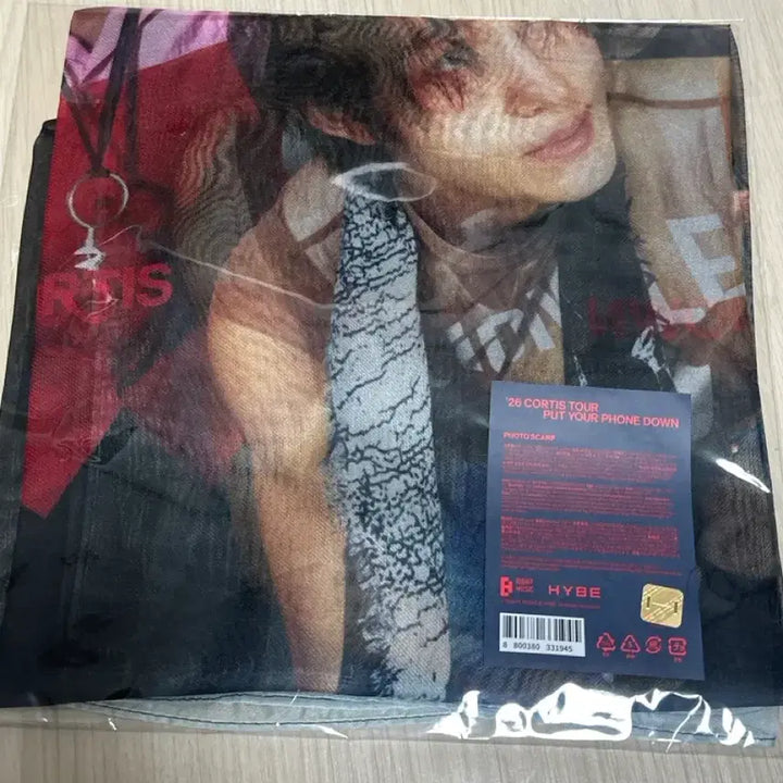 [SOLD OUT] 코르티스 콘서트 엠디 포토스카프 미개봉