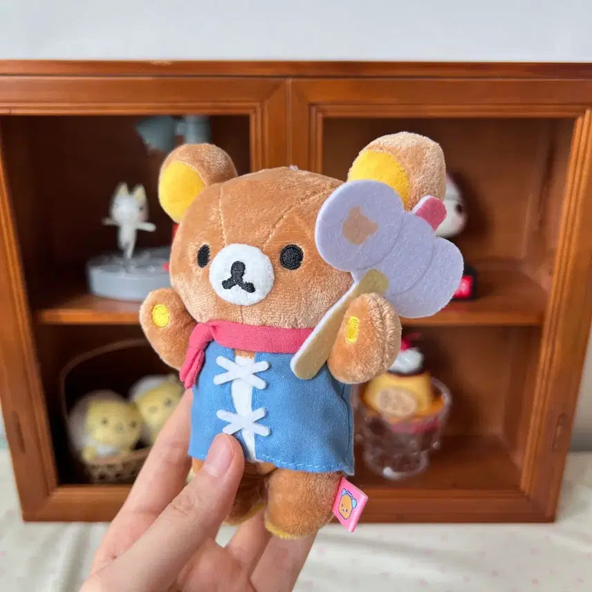 [BUNJANG] Rilakkuma Plush Keychain / 리락쿠마 인형 키링