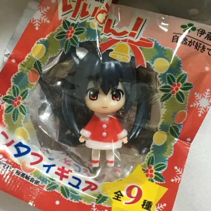 [BUNJANG] K-On! Azusa Christmas Mini Figure (Sealed) / 케이온 아즈사 크리스마스 미니 피규어