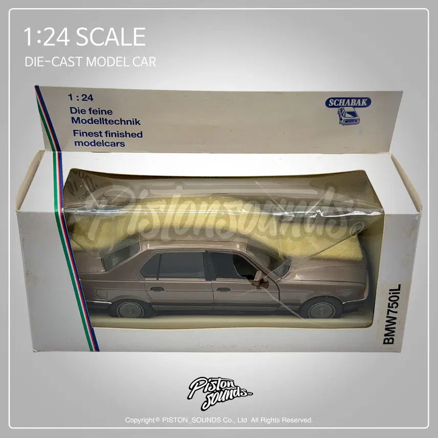 [BUNJANG] Schabak 1:24 Scale BMW 750iL E32 Die-cast Model German Production / SCHABAK 1:24스케일 BMW 750iL E32 7시리즈 독일 생산 다이캐스트 올드카