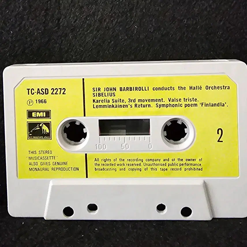 [BUNJANG] Sibelius Symphonies Cassette Tape / 시벨리우스 교향곡 카세트 테이프