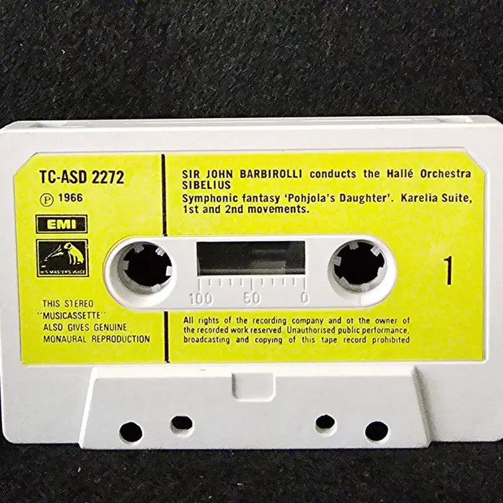 [BUNJANG] Sibelius Symphonies Cassette Tape / 시벨리우스 교향곡 카세트 테이프