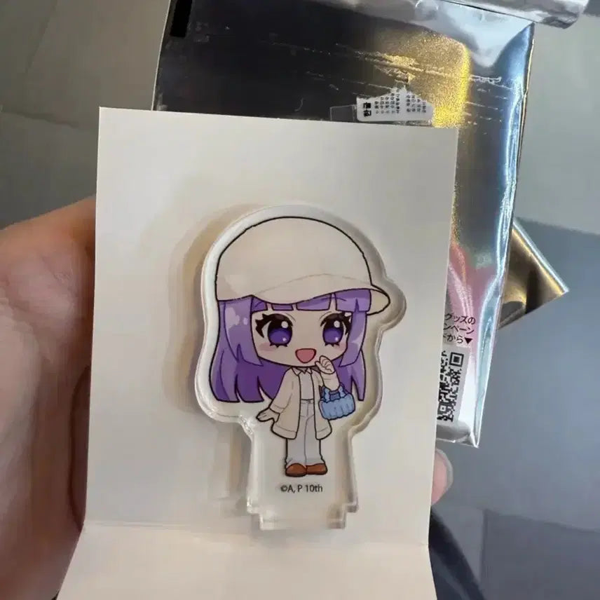 [BUNJANG] Aikatsu Sumire Cafe Version Acrylic Stand / 아이카츠 스미레 아크릴 스탠드 애니메이트 사복 버전