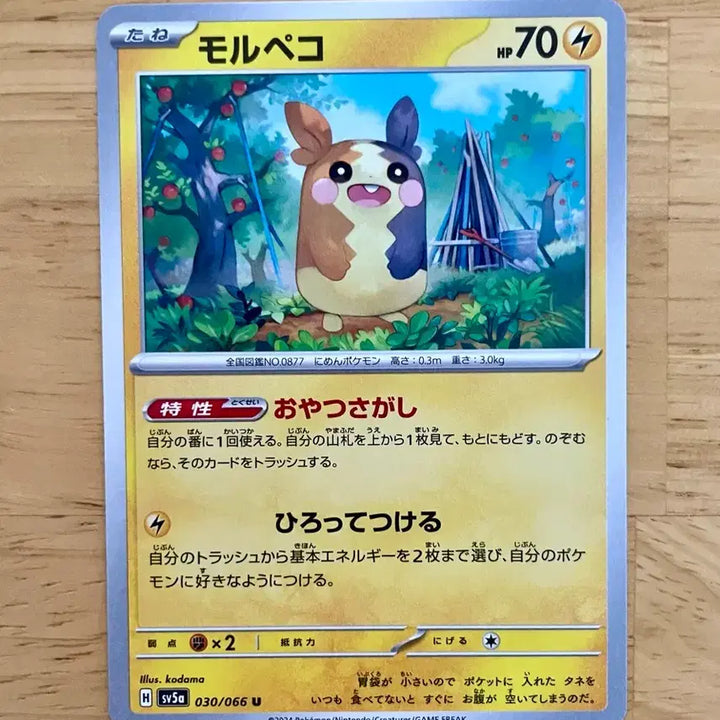 [BUNJANG] Pokemon Card Crimson Haze Morpeko 030/066 / 일판 포켓몬카드 크림슨헤이즈 모르페코 030/066