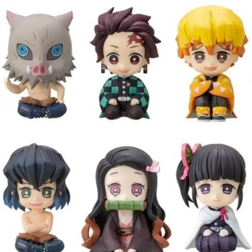 [BUNJANG] Revolve Demon Slayer Sitting Mascot Figure / 리볼브 귀멸의칼날 착석 마스코트 피규어팝니다.