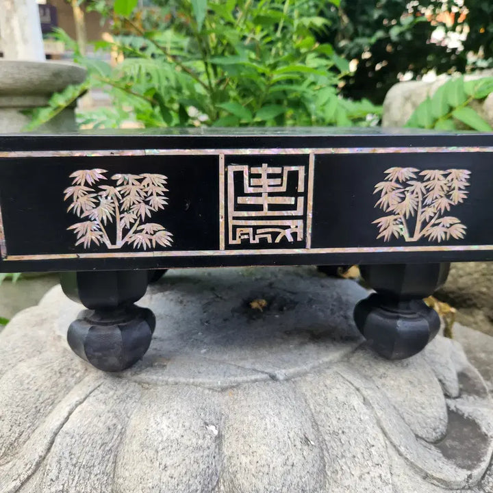 [BUNJANG] Antique Mother-of-Pearl Inlaid Janggi Board / 근대사 나전칠기 자개 장기판