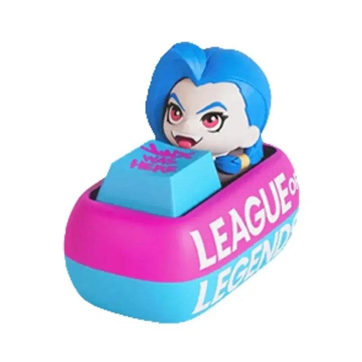 [BUNJANG] League of Legends Jinx Keycap / 롤 리그오브레전드 징크스 키캡
