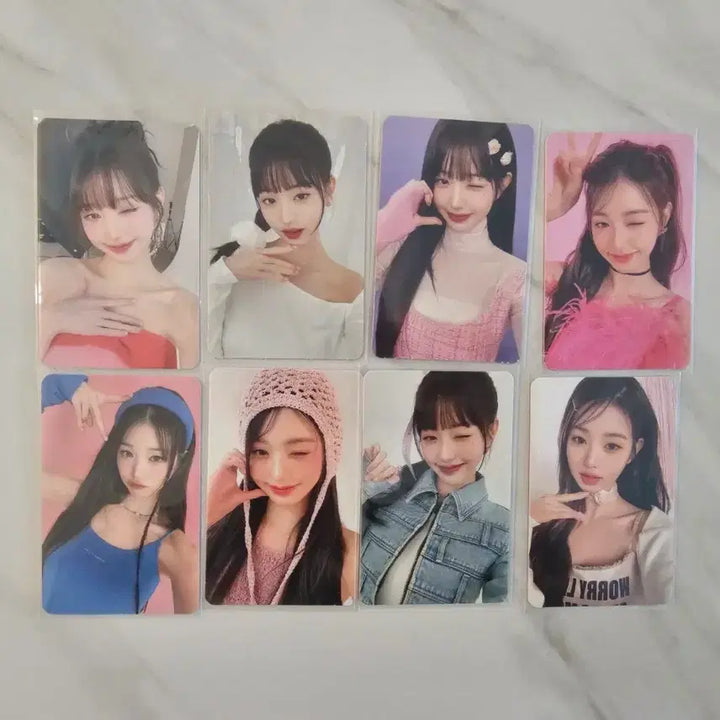 [BUNJANG] IVE Wonyoung AMUSE Photocard 8-Set Bundle / 아이브 장원영 어뮤즈 포토카드 8종 일괄