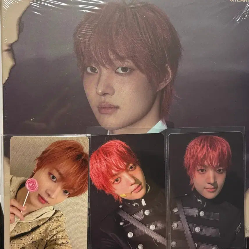 [BUNJANG] ENHYPEN WE ON FIRE EJ Sealed Album Photocard / 앤팀 we on fire 위온파 의주 EJ 미개봉 앨범 포카
