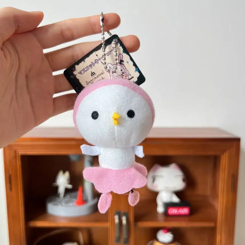 [BUNJANG] Sentimental Circus Piyo Ballerina Doll Keychain / 센티멘탈 서커스 피요 발레리나 인형 키링