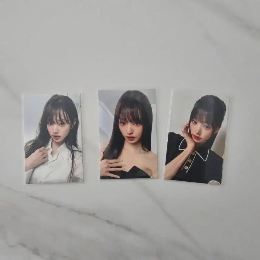 [BUNJANG] IVE Jang Wonyoung Kerastase Photocard Set (3 Types) / 아이브 장원영 케라스타즈 포토카드 3종