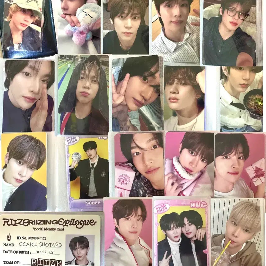 [BUNJANG] RIIZE Official Photocard Bundle Set / 라이즈 공식 포카 일괄
