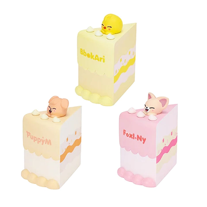 [BUNJANG] Stray Kids SKZOO Birthday Cake Collection Set (3 Types) / (미개봉) 스키즈 SKZOO 생일 케이크 컬렉션 3종 일괄 세트