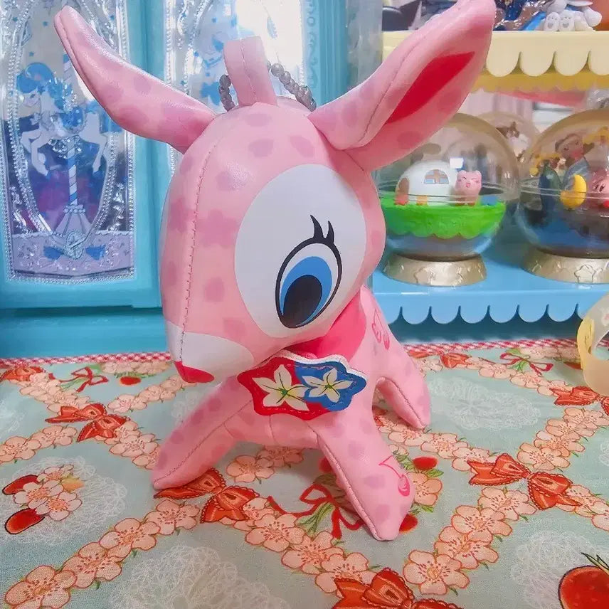[BUNJANG] Sakura Fuchibaby Deer Doll Keychain / 사쿠라 푸치바비 사슴 인형 키링